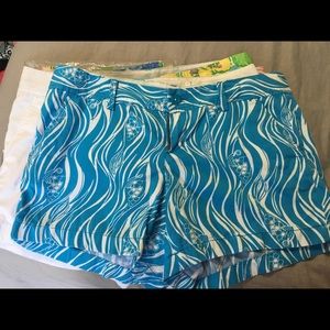 Lilly Pulitzer Callahan shorts Size 12